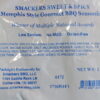 Smackers BBQ Two Pound (2 lb)  BIG Bag of Seasoning Equal to 5.8 bottles and GET FREE SHIPPING!